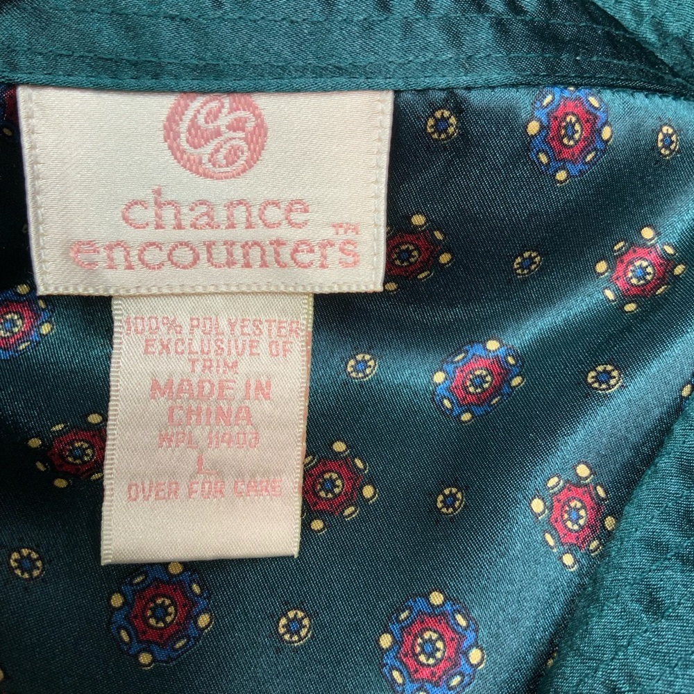 Chance Encounters Pajama Set Women’s Large -Lot of 2 Tops + 1 Bottom Sleepwear - Picture 6 of 16